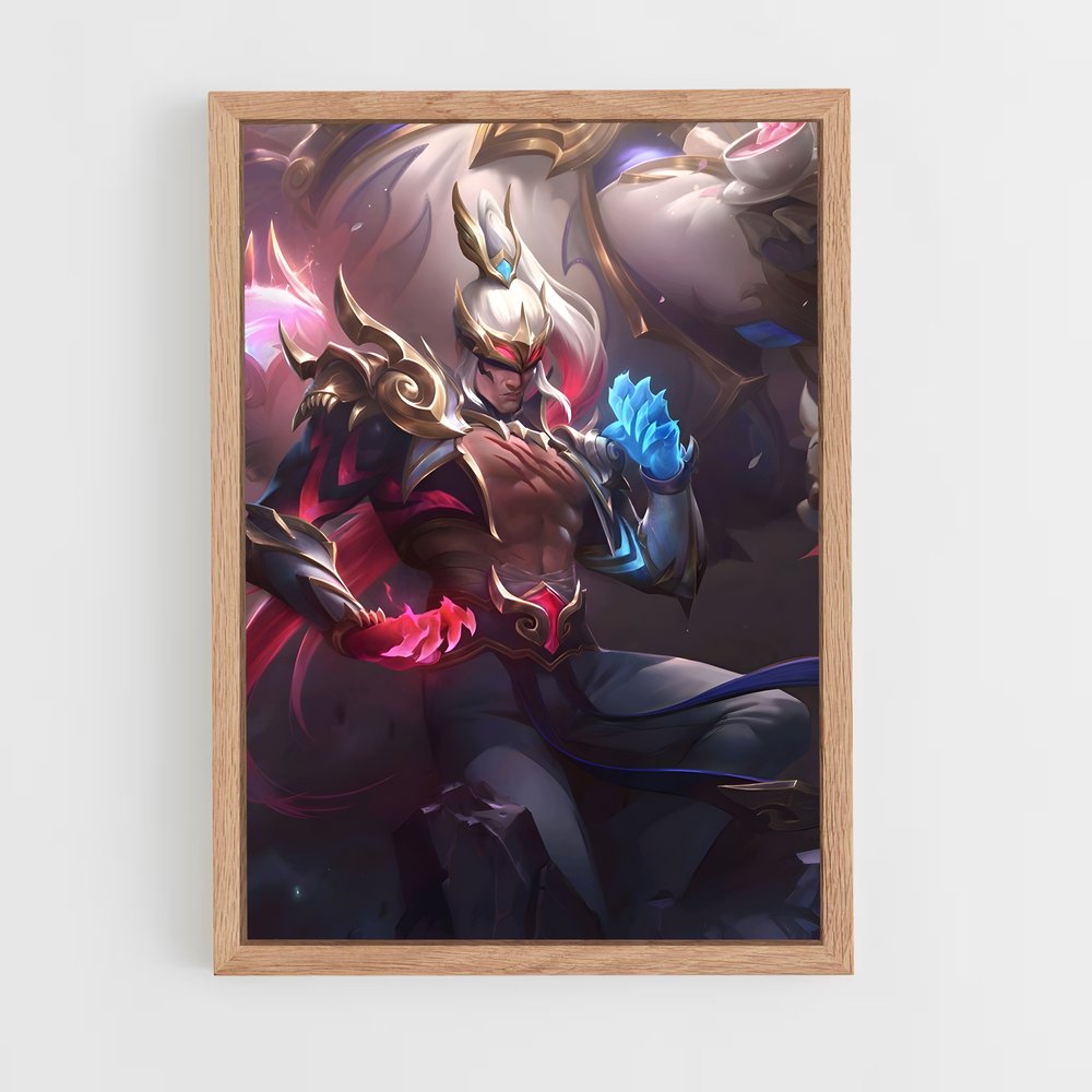 Poster L'Art de Lee Sin – affiche League Of Legends (vue 4)